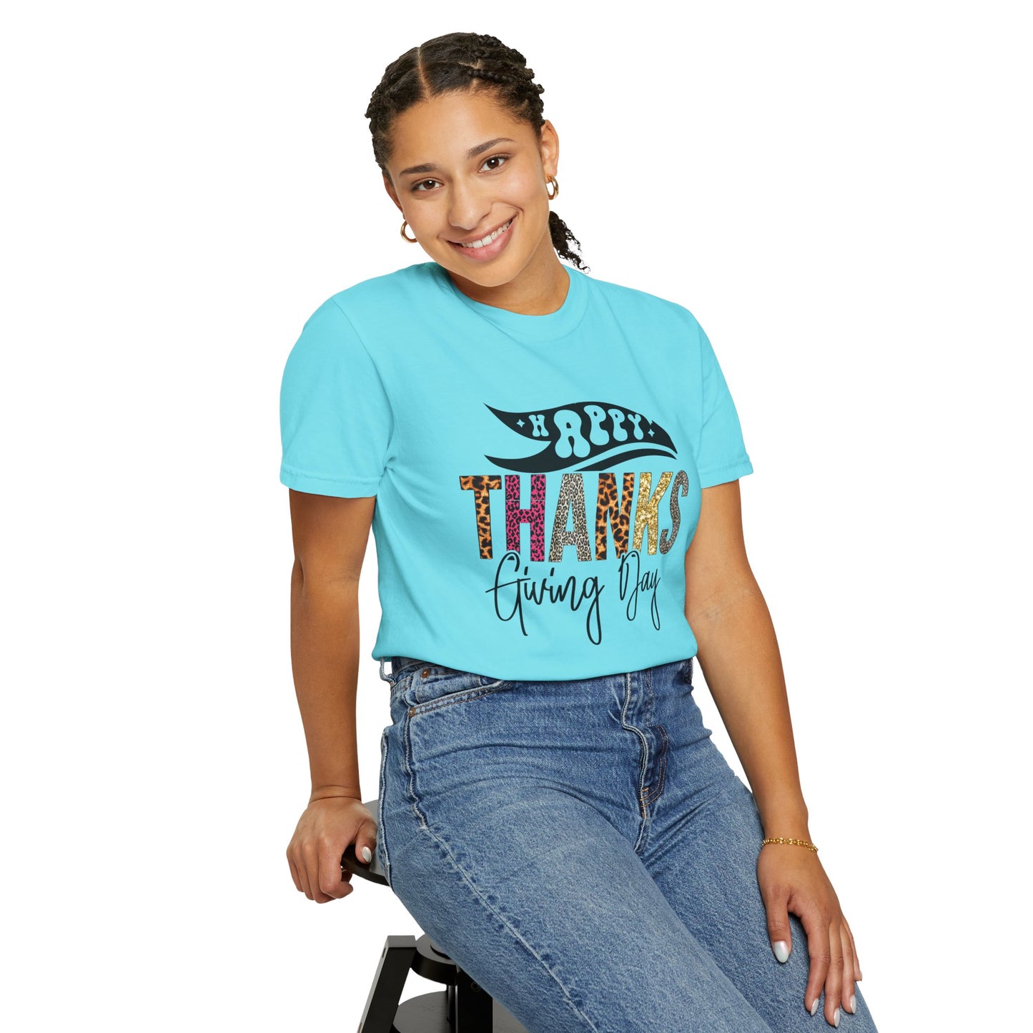 Happy Thanksgiving | Unisex Garment-Dyed T-shirt