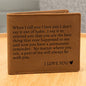 To My Soulmate | Graphic Leather Wallet