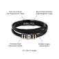 To My Husband | Men's "Love You Forever" Bracelet